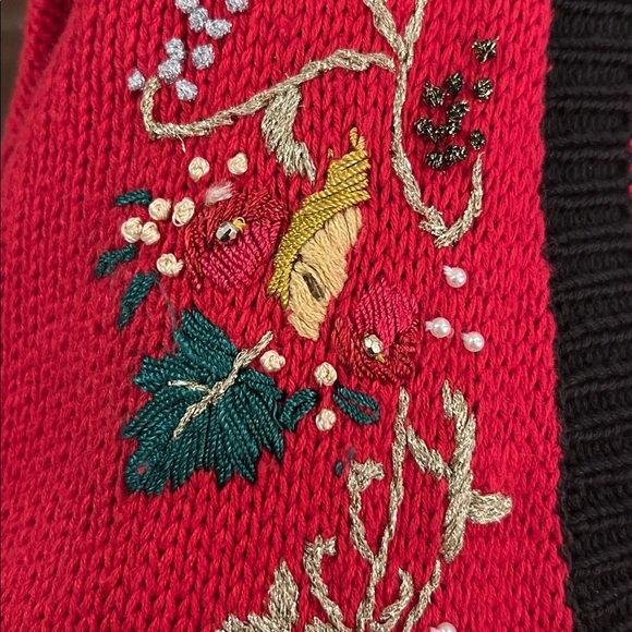 ⭐️Vintage Private Collections Christmas Cardigan⭐️ - Picture 7 of 7